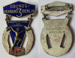 DDR Abzeichen III. Deutsches Turn- Und Sportfest Übungsverband 3 Berlin (142342) - DDR