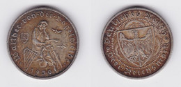 Silber Münze 3 Mark Walther Von Der Vogelweide 1930 E Vz J.344 (156226) - Sonstige & Ohne Zuordnung