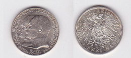2 Mark Silbermünze Hessen 1904 400. Geburtstag Philipp Jäger 74 Stgl. (131353) - 2, 3 & 5 Mark Argento