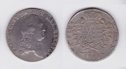 1 Taler Silber Münze Sachsen 1783 IEC (129590) - Taler Et Doppeltaler