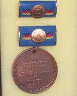 DDR Medaille Für Hervorr. Leist. Finanzwesen In Bronze (BN5409) - RDA