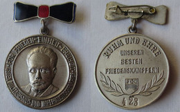 DDR Karl Liebknecht Medaille Ruhm & Ehre Unseren Besten Friedenskämpfer (150471) - República Democrática