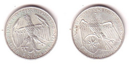 Silbermünze 3 Mark Vereinigung Waldeck Mit Preussen1929 - Andere & Zonder Classificatie