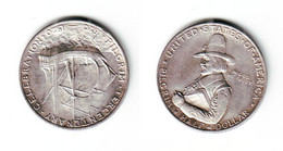 1/2 Dollar Silber Gedenk Münze USA 1920 In TOP (106180) - Herdenking