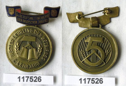 DDR Medaille Des 5.Berufswettbewerbs Bester Lehrling 2.Lehrjahr (117526) - Duitse Democratische Republiek