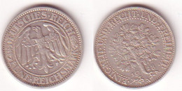 5 Mark Silber Münze Weimarer Republik Eichbaum 1928 A (MU0329) - 2, 3 & 5 Mark Argento