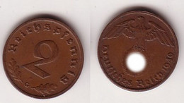 2 Reichspfennig Kupfer Münze 3.Reich 1940 G Jäger 362 (108999) - 2 Reichspfennig