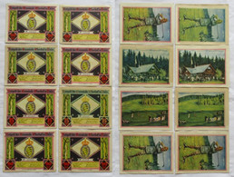 8 X Banknoten Notgeld Gemeinde Oberhof Golfklub-Serie 1922 (140797) - Zonder Classificatie