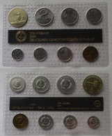 DDR Kursmünzensatz (KMS) Mini-Satz 1990 "Plutus" Stgl. In OVP (143448) - Mint Sets & Proof Sets