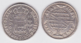 960 Reis Silber Münze Brasilien 1815 Vz+ (141842) - Otros – América