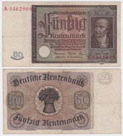 Banknote 50 Rentenmark 1934 Rosenberg Nr. 165 (131946) - Sonstige & Ohne Zuordnung