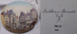 Wandteller Villeroy & Boch Stadthaus Berncastel 1892 (DI9232) - Other & Unclassified