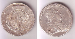 1 Taler Silber Muenze Sachsen 1794 IEC (MU1697) - Taler Et Doppeltaler