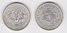 3 Mark Silber Münze Jahrtausendfeier Nordhausen 1927 (152898) - Autres & Non Classés