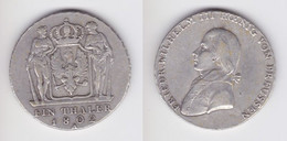 1 Taler Silber Münze Preussen Friedrich Wilhelm III 1802 A F.vz (151176) - Taler Et Doppeltaler