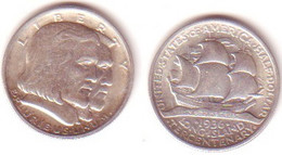 1/2 Dollar Silber Münze USA 1936 Long Island (MU0148) - Herdenking