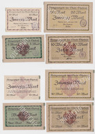 4x Banknoten Notgeld Stadt Ohrdruf 01.11.1918 (136172) - Non Classificati