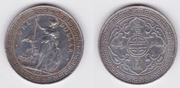 GROSSBRITANNIEN ONE DOLLAR BRITISH TRADE DOLLAR 1898, SILBER "BRITANNIA (136316) - Altri & Non Classificati