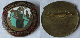 DDR Medaille Für Ausgezeichnete Leistungen Im Wettbewerb Schwerindustrie(129020) - RDT