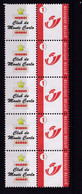 DDBB 546 - Duo Stamp MY STAMP *** - Bande Verticale De 5 Club De Monte-Carlo - Sonstige & Ohne Zuordnung