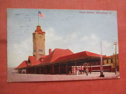 Union Train Station.    Springfield – Illinois   Ref 5540 - Springfield – Illinois