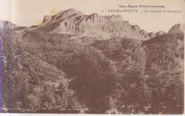 Barcelonette Le Chapeau De Gendarme   1919 - Barcelonnette