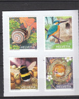 Schweiz  **  Tierbehausungen  Neuausgabe 3.3.2022  Postpreis 6,10 CHF - Unused Stamps