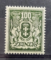 (4331) DANZIG 1921-23 : Yv# 105 - MH VF - Dantzig