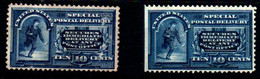 Estados Unidos (Urgentes) Nº 6/7. Año 1884/94 - Special Delivery, Registration & Certified