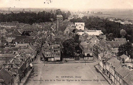 VERNEUIL -  Panorama, Pris De La Tour De L'Eglise De La Madeleine ( Saint-Jean ) - Verneuil Sur Seine