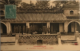 Indochine - Cochinchine - Saïgon - Une Maison Commune Indigène à Baria - Carte Postale Pour La France - 12 Avril 1909 - Usati