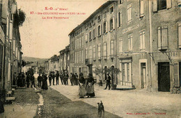 Ste Colombe * La Rue Principale Du Village * Grand Café Liberté - Other & Unclassified