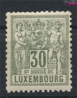 Luxemburg 53A Postfrisch 1882 Allegorie (9716188 - 1882 Alegorias