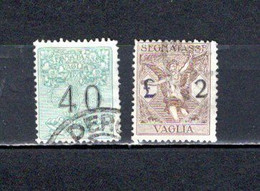 Italia   1924  .-   Y&T  Nº   2-5    Para Mandatos   ( De Libramiento ) - Consigned Parcels