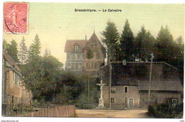 90 ( Territoire De Belfort ) -  GRANDVILLARS - Le Calvaire ( Colorisé Et Toilé ) - Grandvillars