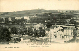 St Mihiel * Avenue De La Gare * Vue Sur Les Roches * Ligne Chemin De Fer - Saint Mihiel