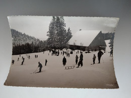 Hauteville Lompnes La Ferme Guichard L'Hiver Skieurs Luges 1954 Ain - Hauteville-Lompnes