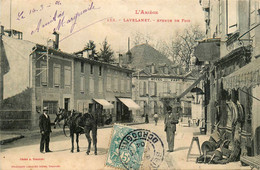 Lavelanet * Avenue De Foix * Hôtel Du Parc * Commerces Magasins * Sellerie Bourrellerie - Lezat Sur Leze