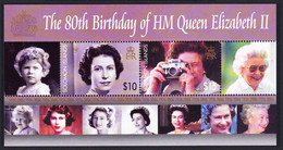 Solomon Is. 80th Birthday Of HM Queen Elizabeth II MS 2006 MNH SG#MS1170 CV£7.50 - Islas Salomón (1978-...)