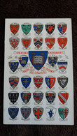CPA CPSM ARMS OF OXFORD THE COLLEGES BLASONS ARMOIRIES UNIVERSITY UNIVERSITEE - Oxford
