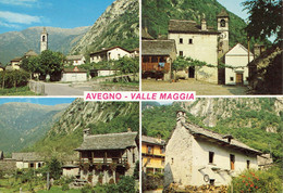 AVEGNO (Valle Maggia) : Frazione Terra Di Fuori - Maggia