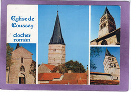 88 COUSSEY L'Église Et Son Clocher Roman  Multivues - Coussey