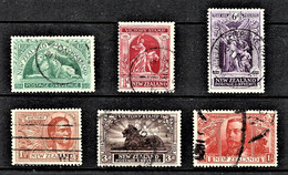 New Zealand 1920 Victory Set Of 6 Used - See Notes - Used Stamps