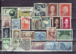 13P- Set Argentine 3 - All Different - Tous Différents - Toutes époques - Collections, Lots & Séries