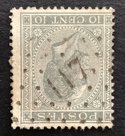 Leopold I Profiel OBP 17(A) - 10c - Gestempeld LP117 ESSCHEN - 1865-1866 Perfil Izquierdo
