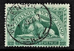 New Zealand 1920 Victory 1/2d Used - - Usados