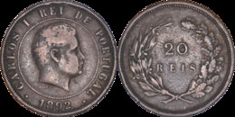 Portugal - 1892 - 20 Reis - Carlos 1er - 02-087 - Portugal