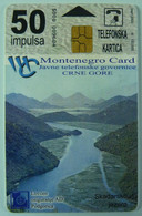 MONTENEGRO - Chip - 50 Units - Lake / Mountain - CRNE GORE - Used - Montenegro