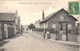 Orgeval - Une Rue à La Chapelle St-Jean - Orgeval