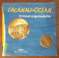 33 LACANAU FÊTE SES 100 ANS ENCART ALLEMAND MDP 2006 MÉDAILLE MONNAIE DE PARIS JETON MEDALS COINS TOKENS - 2006